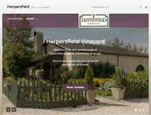 Tablet Screenshot of harpersfield.com